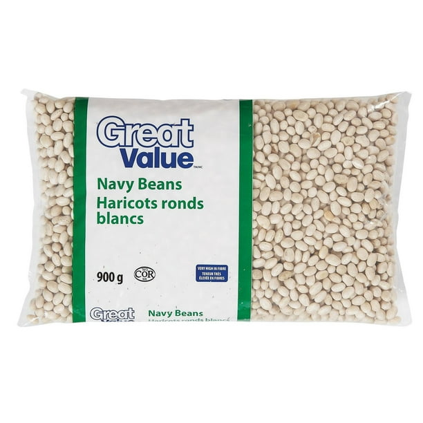 Petits haricots blancs Great Value, 900 g