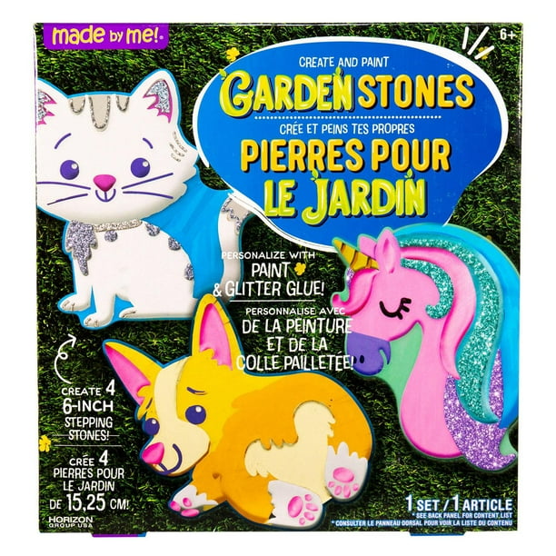 Create & Paint Garden Stones, Make 3 garden stones Walmart.ca