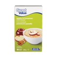 thumbnail image 1 of Gruau instantané pommes et cannelle Great Value, 1 of 4