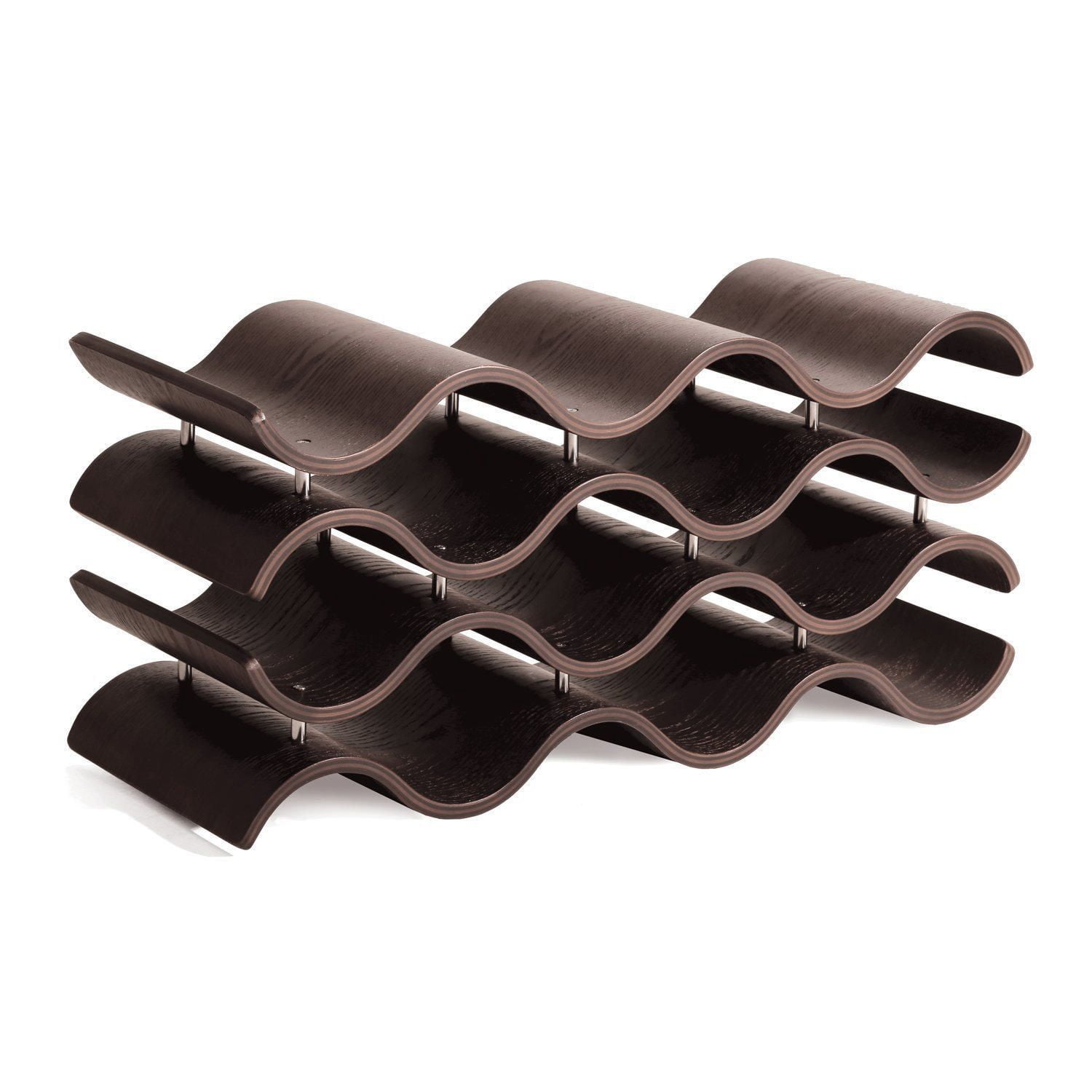 Seville Classics 12 Bottle Wavy Wine Rack - Walmart.ca