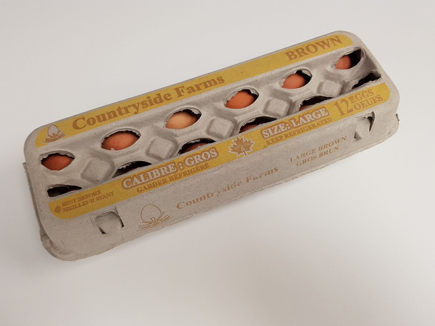 Conestoga Farms Countryside Farms Large Brown Eggs Walmart Canada