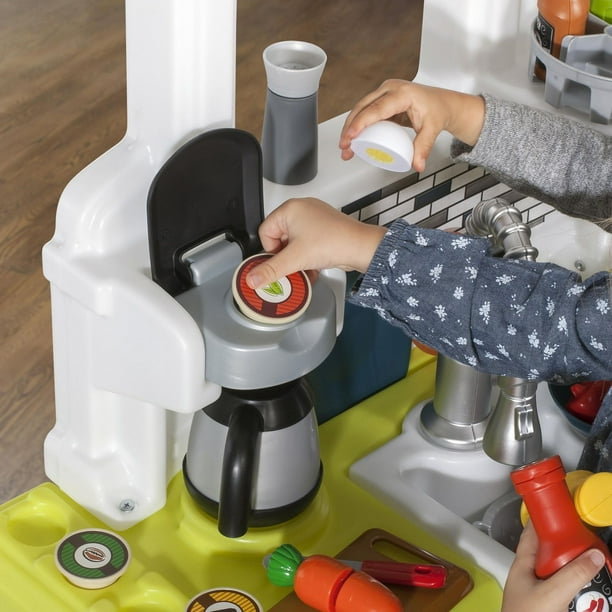 Smoby - Cuisine Tech Edition - 35 Accessoires - Effets Sonores et