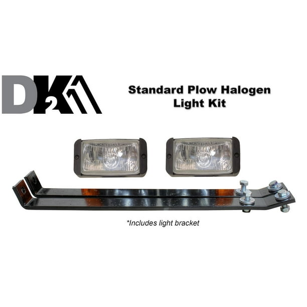Ensemble de lumières halogenes standard pour chasse-neige de Detail K2 (avec support compris)