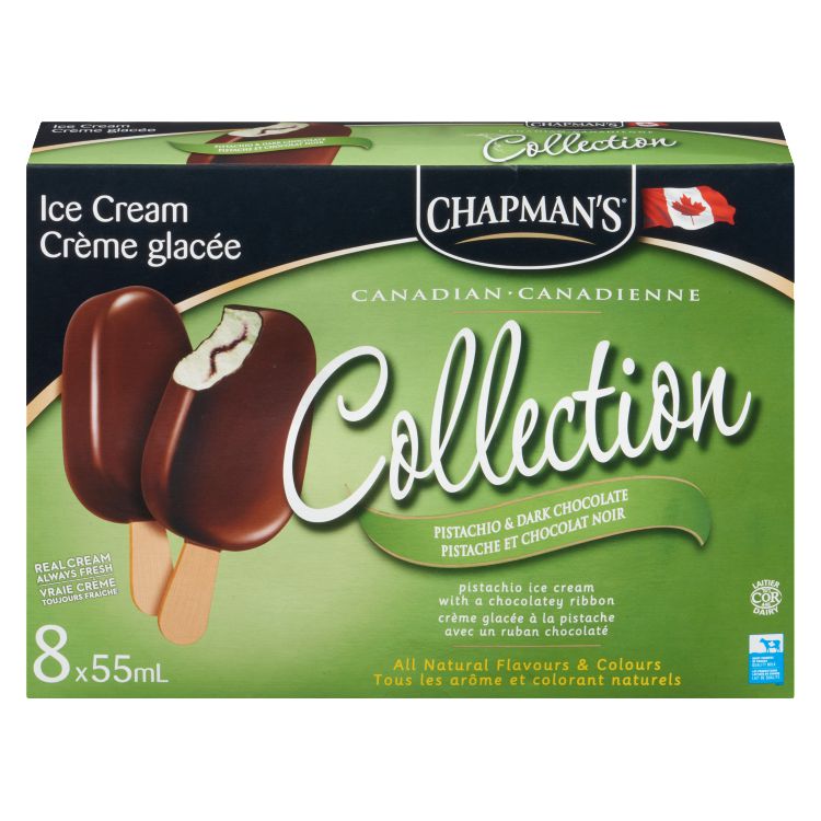Chapman's Ice Cream Chapman's Pistachio And Dark Chocolate Collection