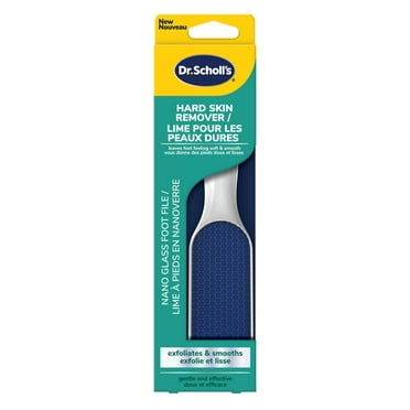 Dr. Scholl's Hard Skin Remover Nano Glass Foot File, One Size, 1 Filer