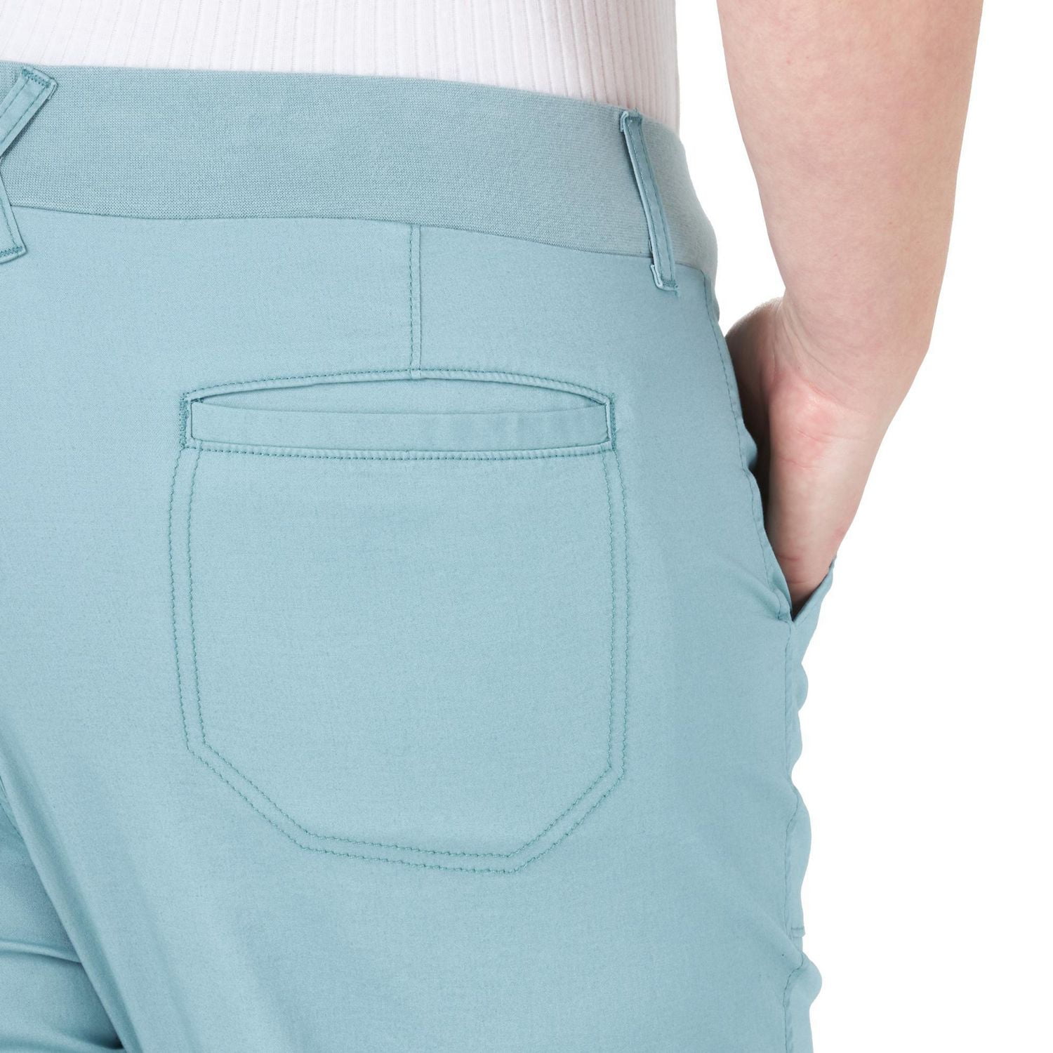 Lee Riders Women's Plus Comfort Waist Utility Capri