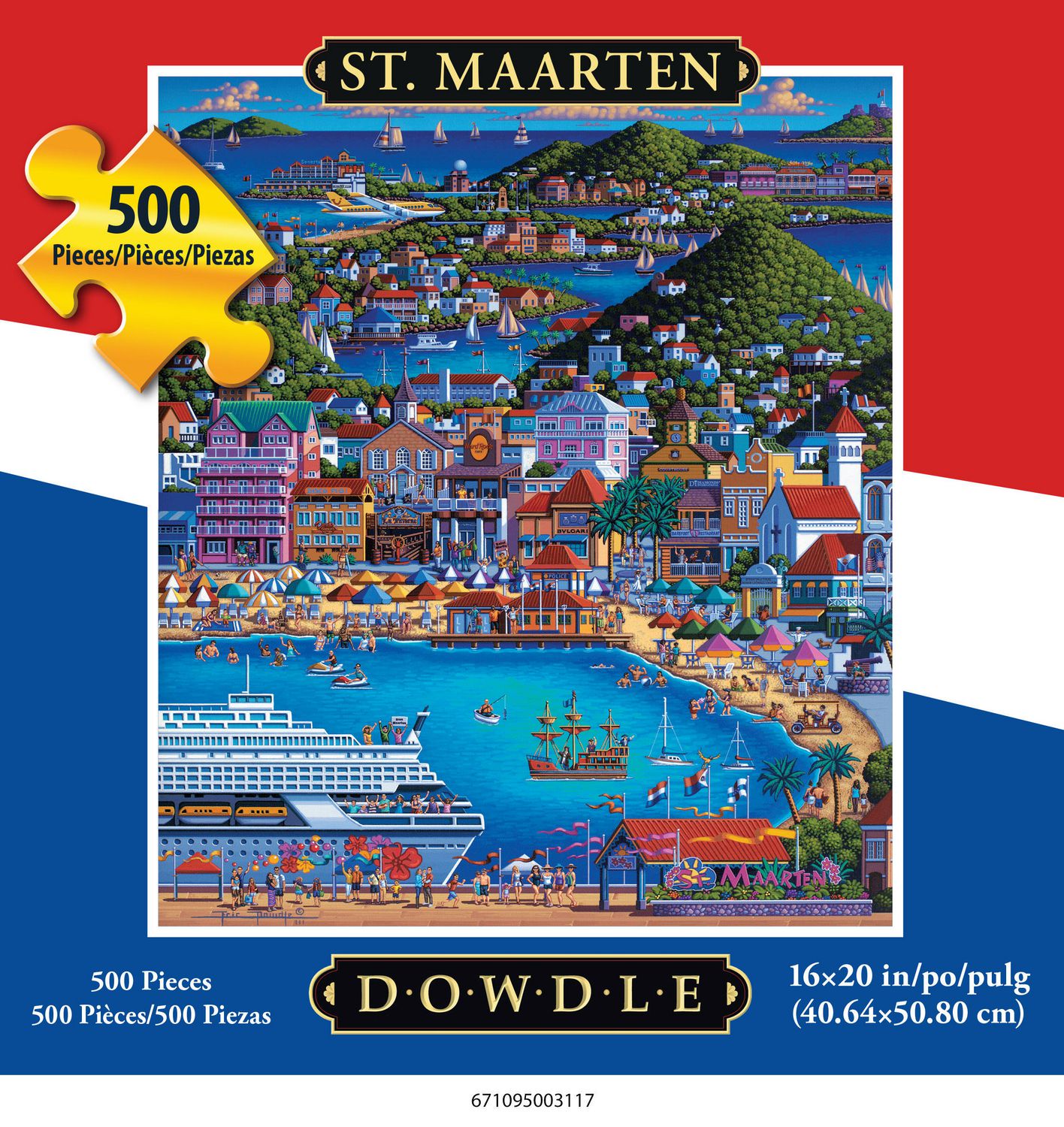 Americana Art Enterprises LLC Americana Art Saint Martin 500 Piece