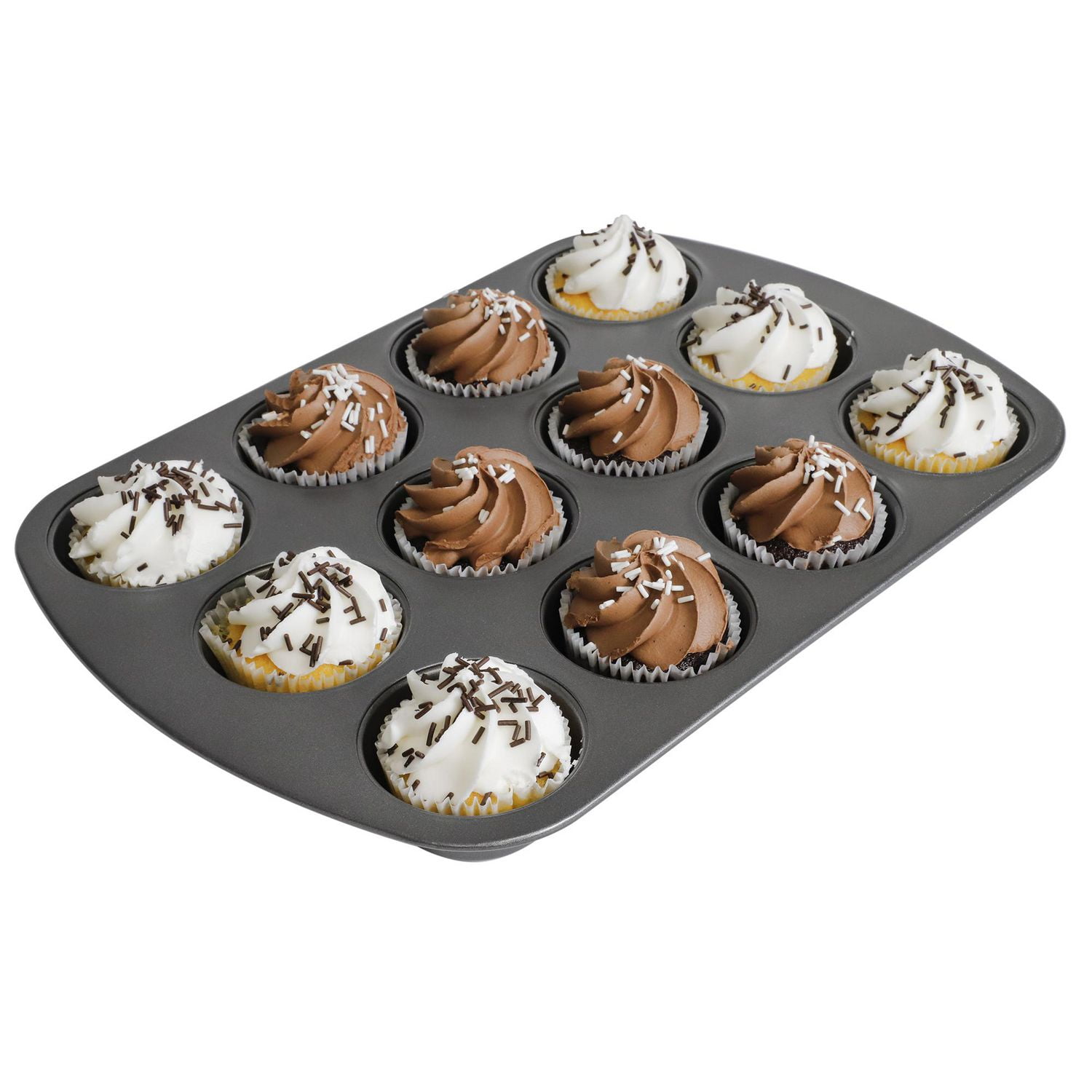 Non Stick 12 Cup Muffin Pan Muffin Pan Walmart