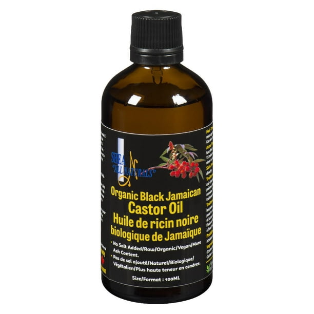 vitality Manage efficacy All Naturals Huile de Ricin Noire Biologique de Jamaique 100ml - Walmart.ca