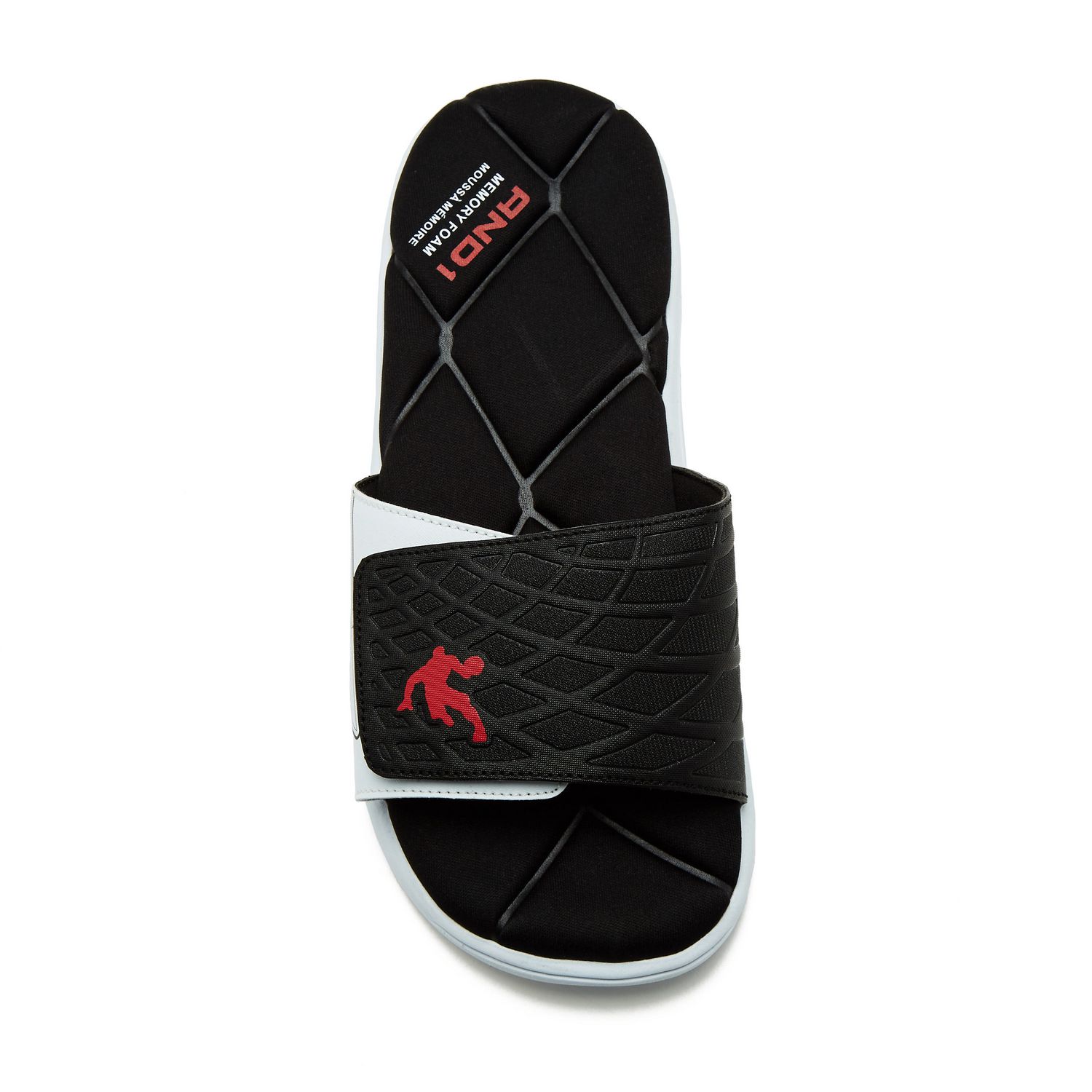 AND1 Men s Glide Slip On Sandals Walmart.ca