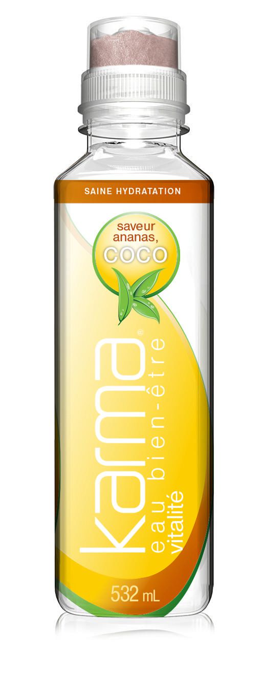 Karma wellness water Pineapple Coconut, Healthy Hydration Walmart Canada