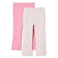 thumbnail image 1 of George Toddler Girls' Flared Legging 2-Pack, 1 of 2