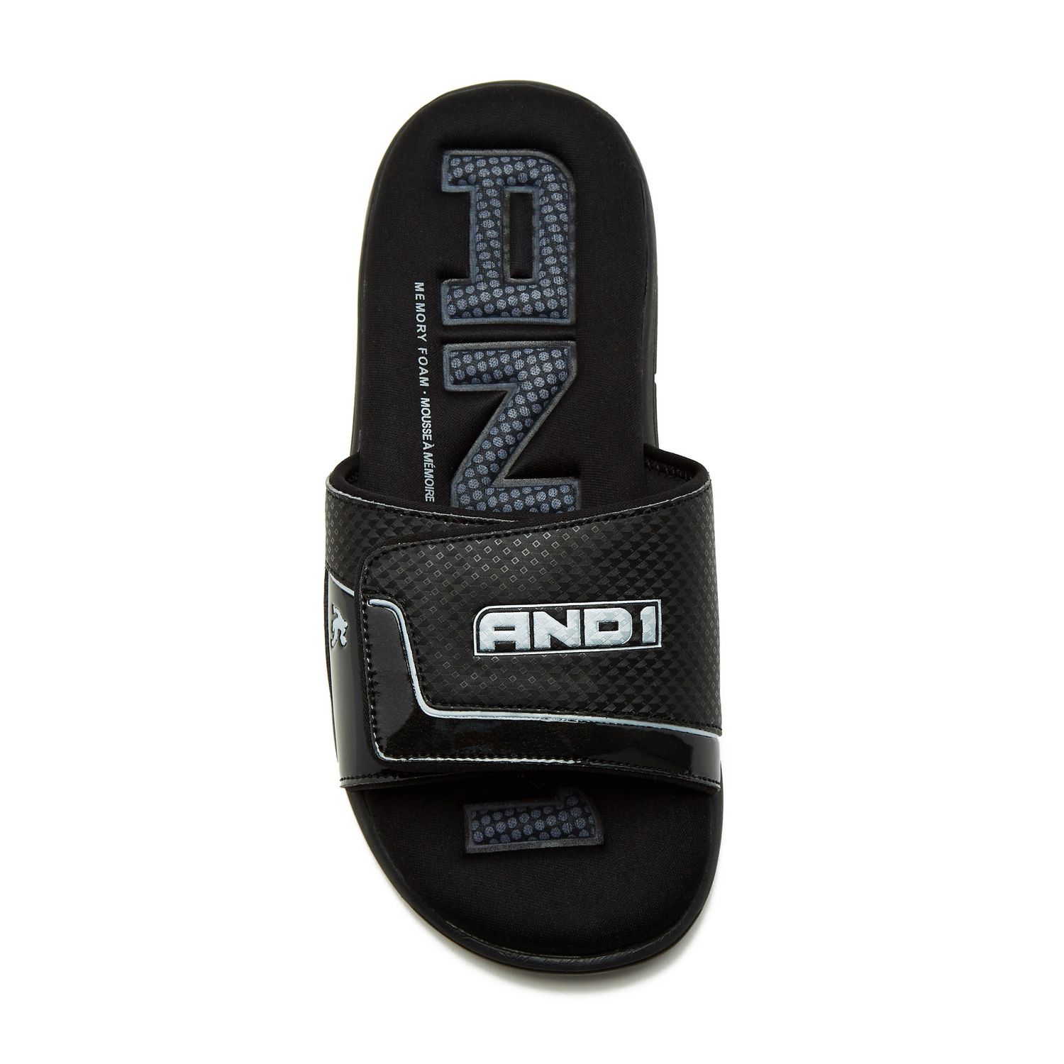 AND1 Men s Sporty Self Adhesive Slide Sandals Walmart.ca