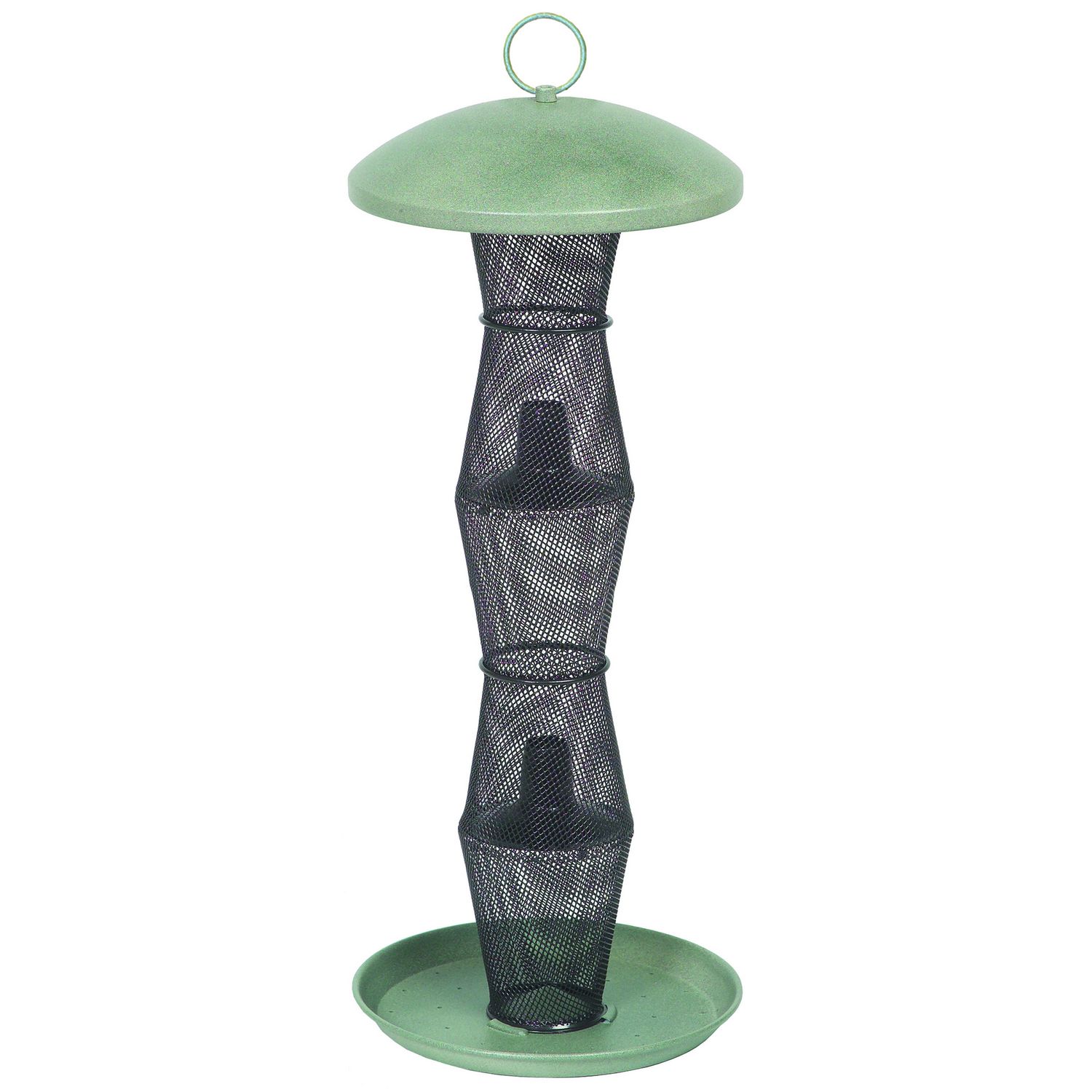 PerkyPet Green & Black Finch Tube Wild Bird Feeder Walmart Canada