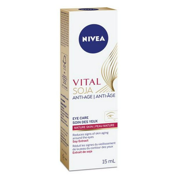Nivea Soin des yeux anti-âge pour peaux matures Vital, 15 ml