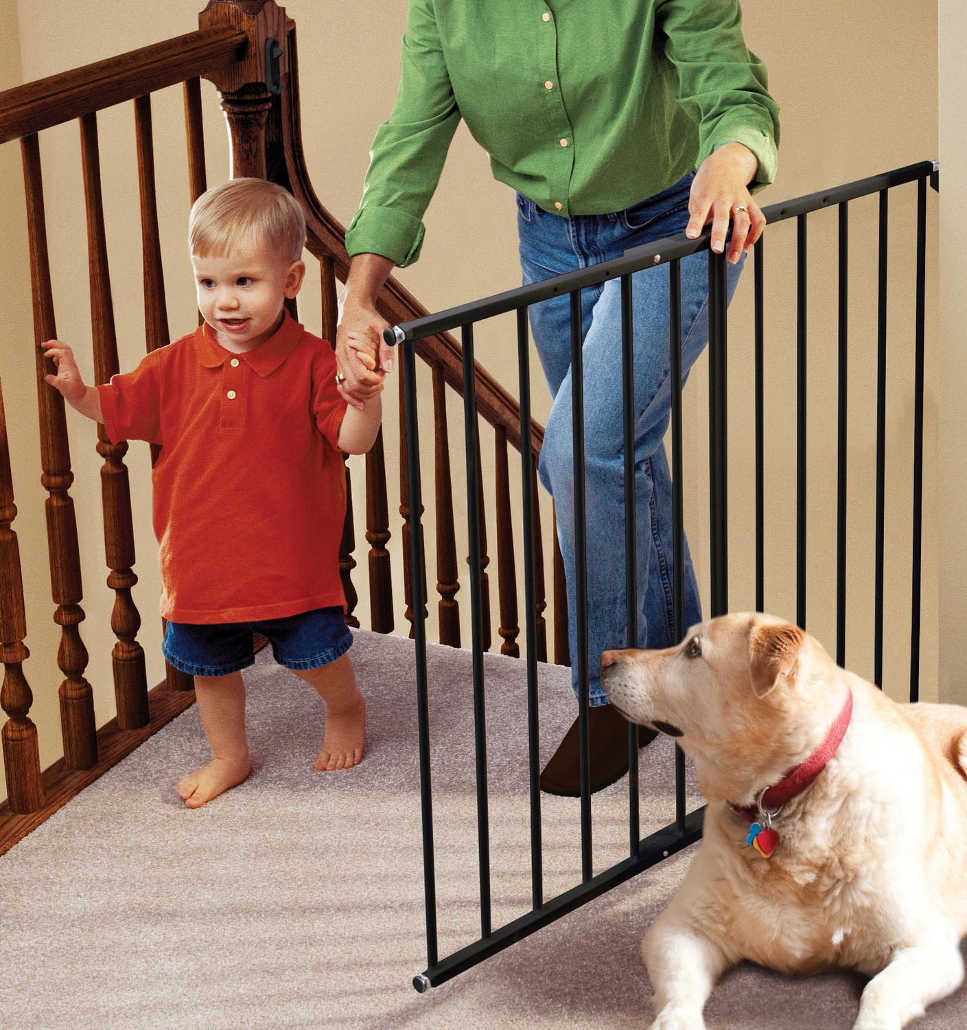 KidCo Safeway Hardware Mount Top of Stairs Safety Gate Walmart