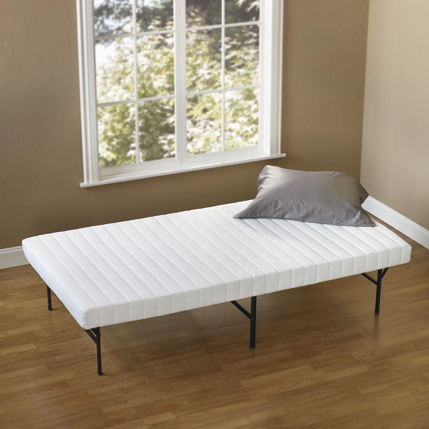 Matelas En Mousse Mémoire 7 Zones Zinus 140x190 Cm - Épaisseur 16 Cm - Housse Lavable OEKO-TEX - Fermeté H2 Des Deux Côtés