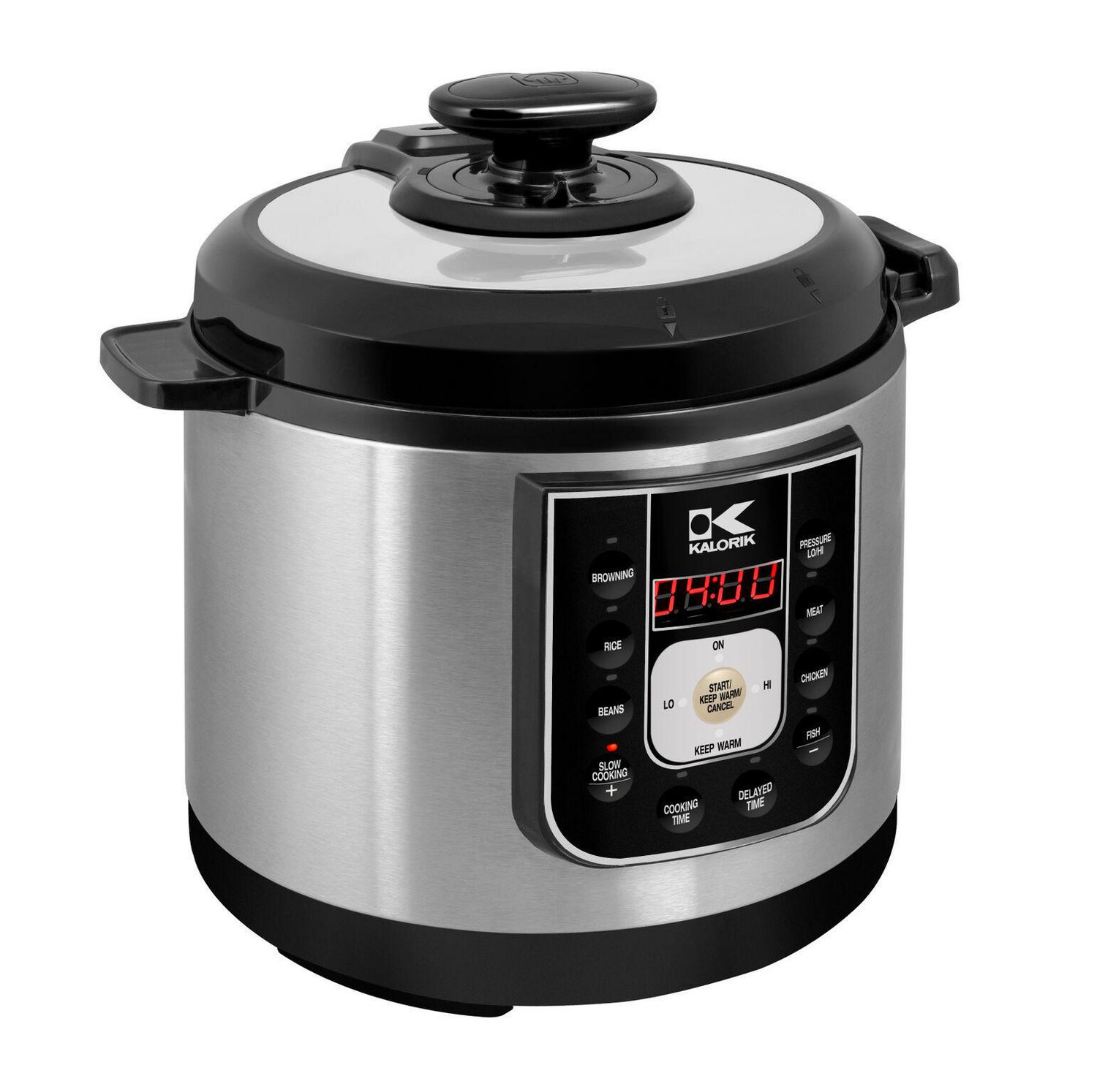 Kalorik 6.25 Quart Perfect Sear Pressure Cooker EPCK 42941 BK | Walmart ...