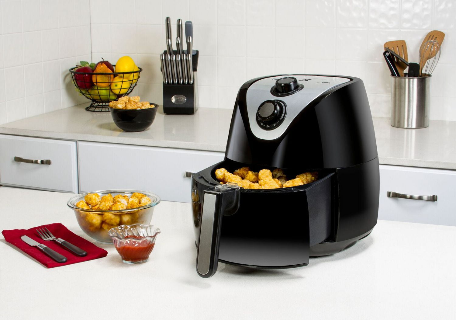 Kalorik 2.6 Quart Eat Smart Air Fryer, Black | Walmart Canada