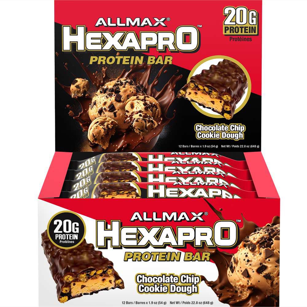 Allmax Hexapro Barre Protéinée Chocolat Beurre de Cacahuète Tasse
