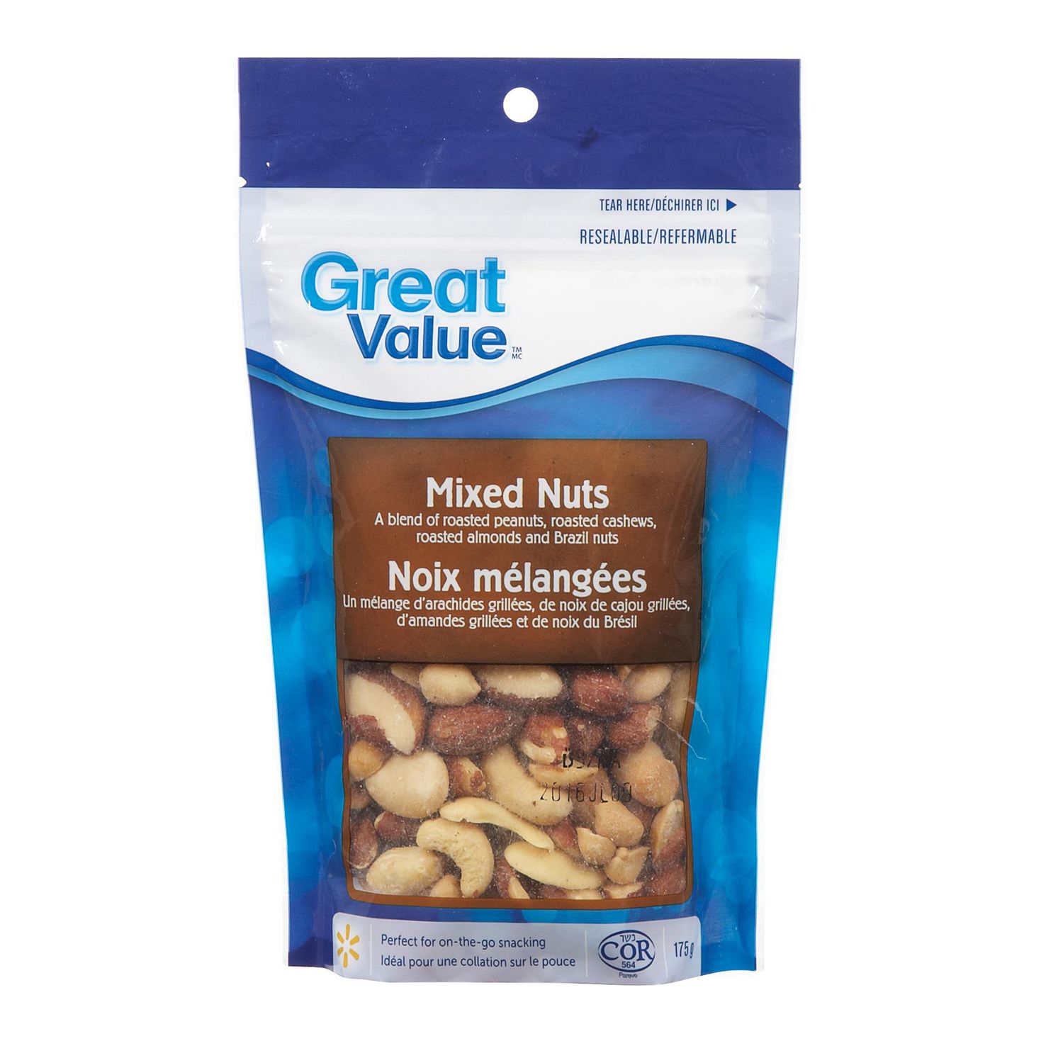 Great Value Deluxe Mixed Nuts, 1.13 kg