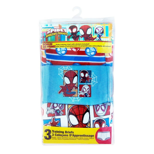 Spidey sous-vêtements d'apprentissage lot de 3 slips (garçons)