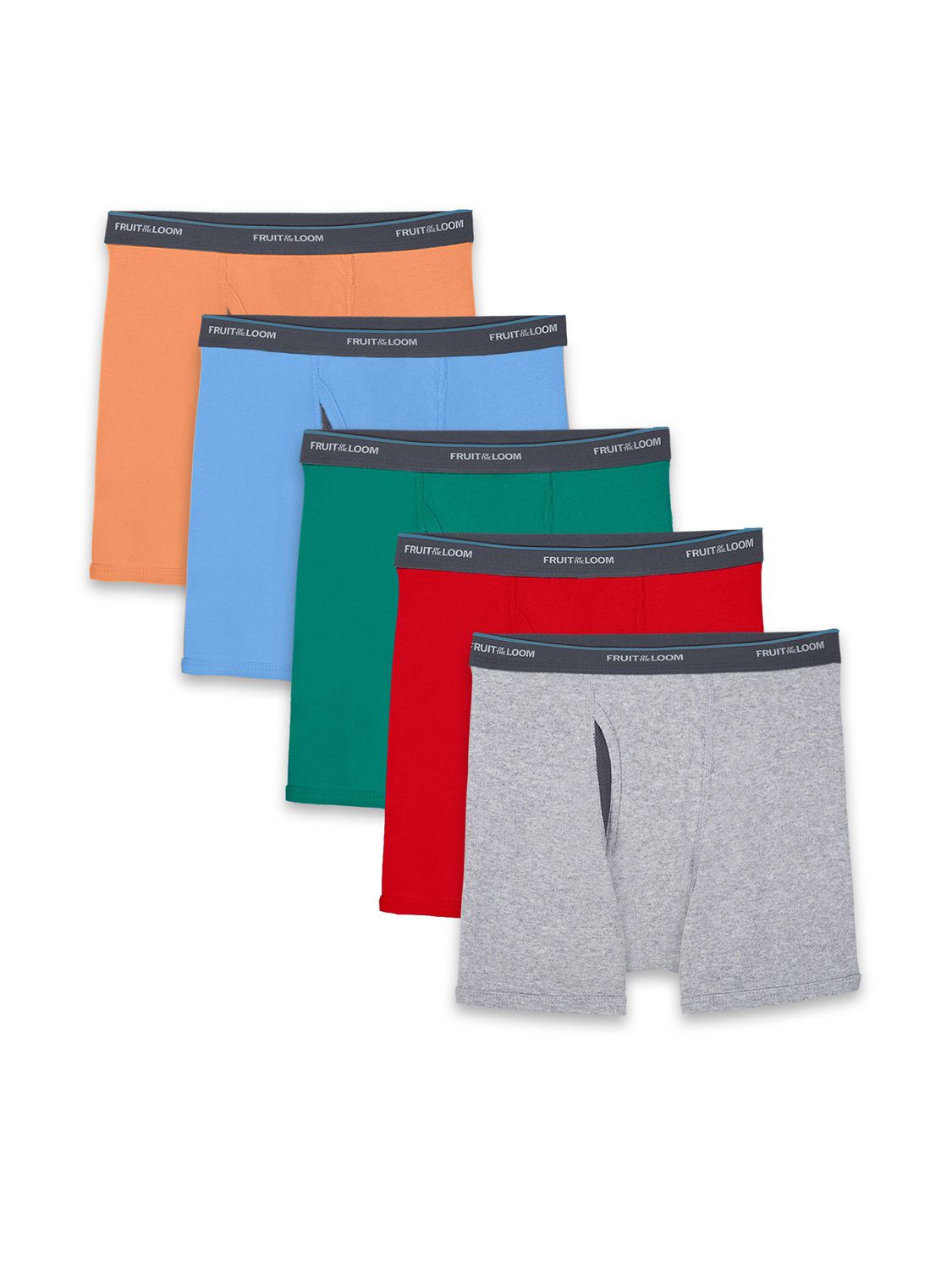 Fruit of the Loom Boys Boxer Shorts Pack of 5 
