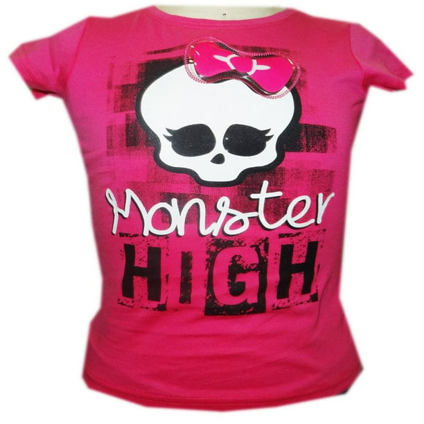 Monster High T-shirt basique lumineux pour filles