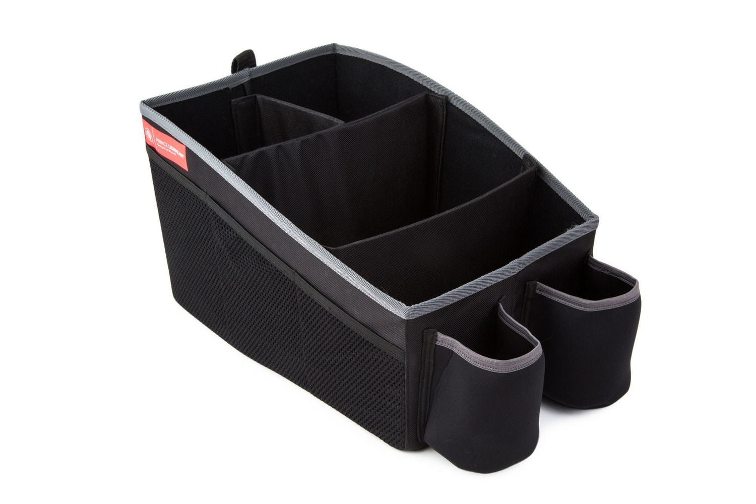 Prince Lionheart Travel Organiser insulated drink holders /& 6 side pockets customisable cargo area