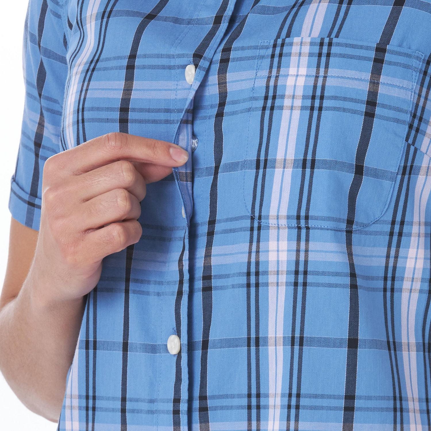 Lee Riders Chemise Tissée À Manches Courtes Pour Femme