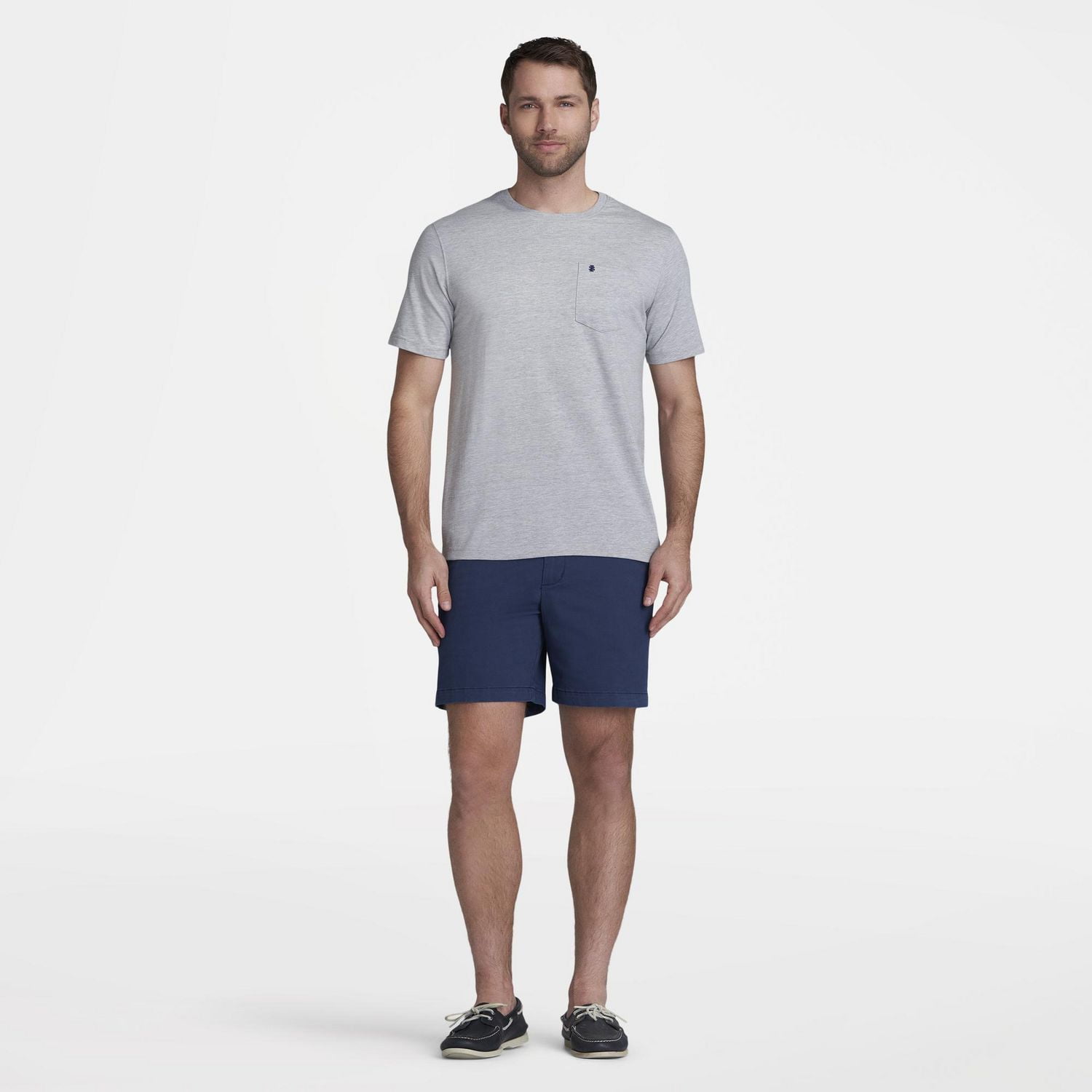 IZOD MENS SHORT SLEEVE POCKET TEE