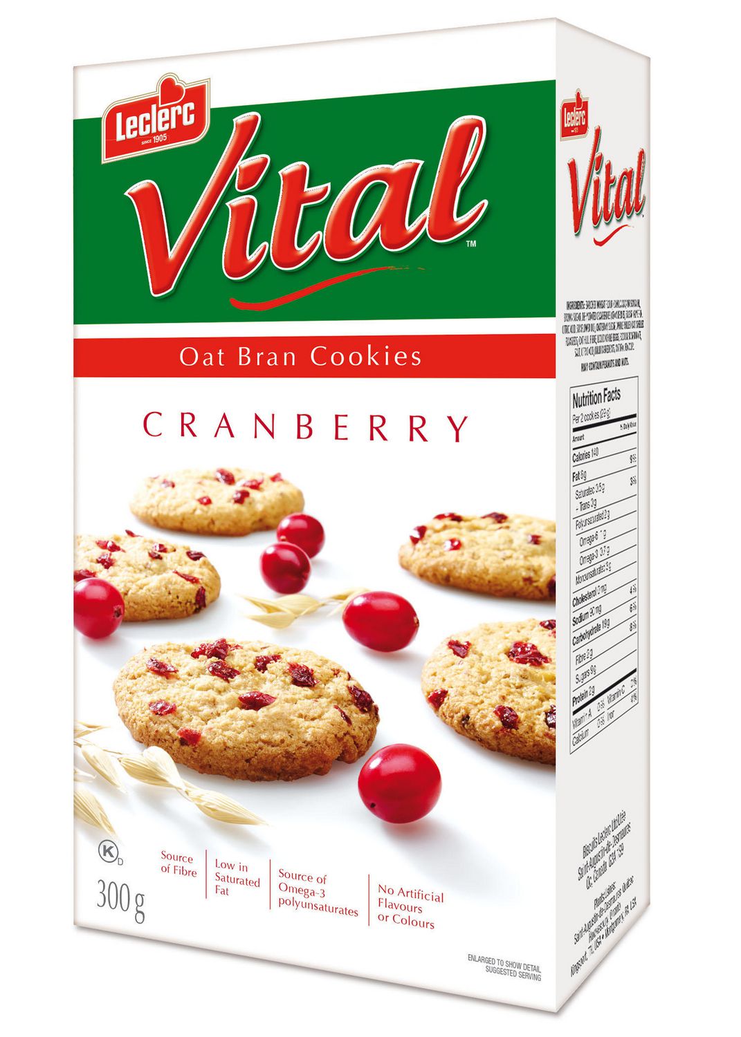 Vital Cranberry Oat Bran Cookie Walmart Canada