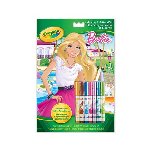 Barbie Bloc de pages à colorier et d'activités