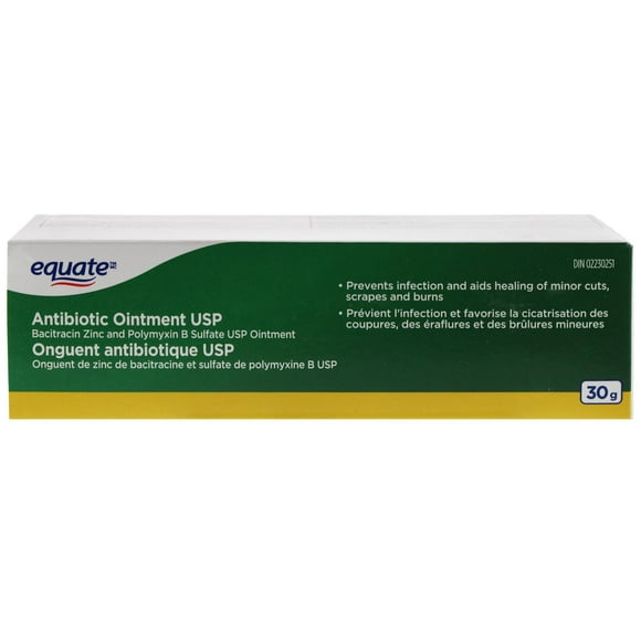 Equate Antibiotic Ointment 30g, EQ Anti Oint 30g
