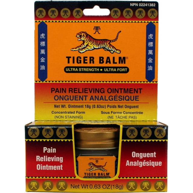 Tiger Balm Pain Relieving Ointement , Ultra Strength