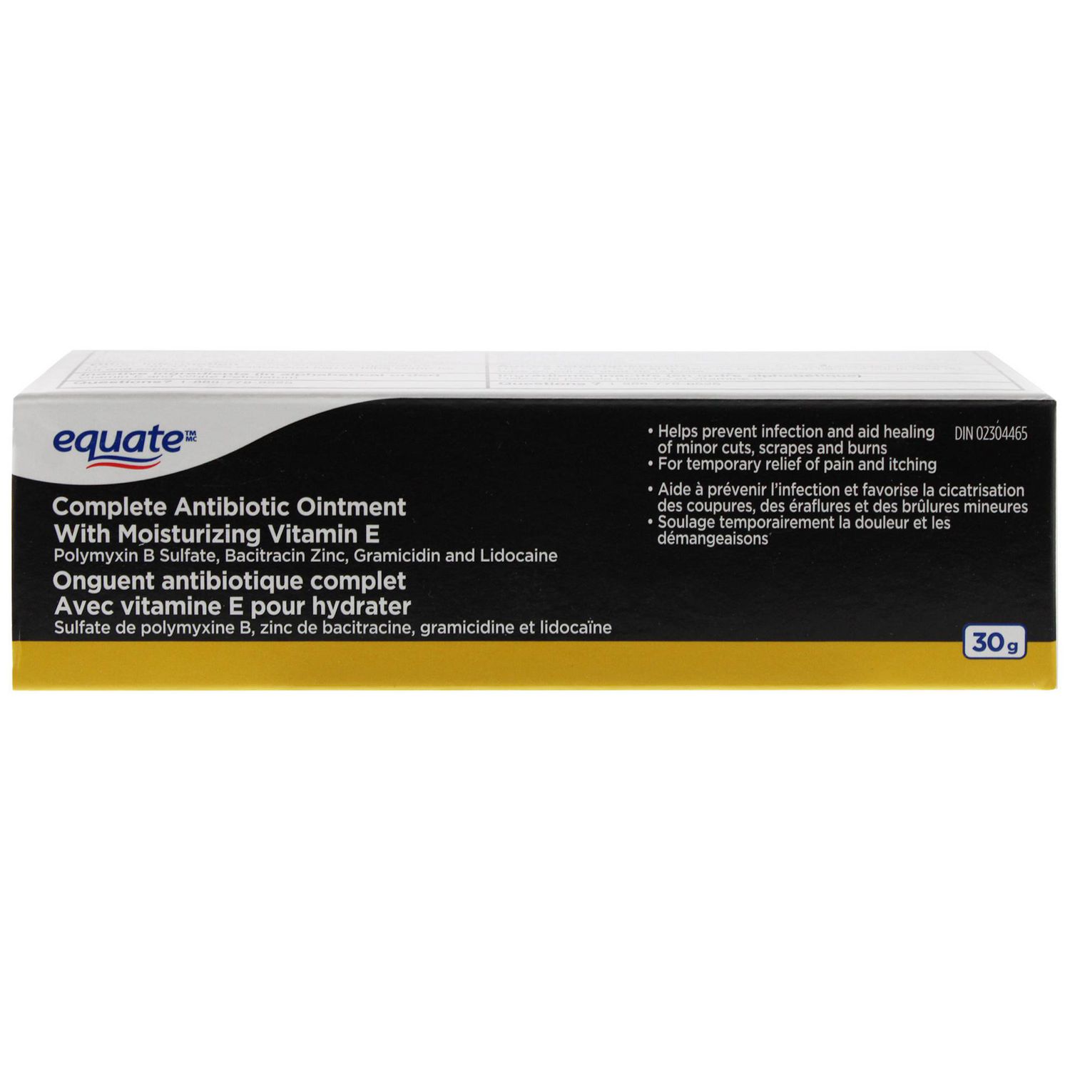 Equate Complete Antibiotic Ointment With Moisturizing Vitamin E 30g