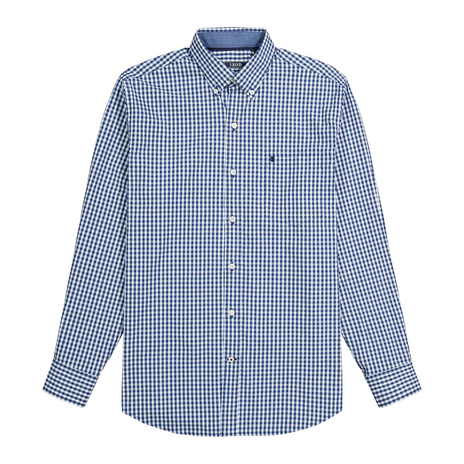 IZOD MENS LONG SLEEVE CLASSIC WOVEN