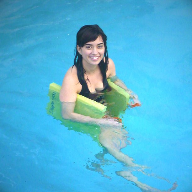 Fauteuil gonflable pour piscine de Flip & Float - Vert