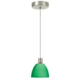 thumbnail image 1 of Aurora Lake 1-Light Silken Overlay Pendant, 1 of 1