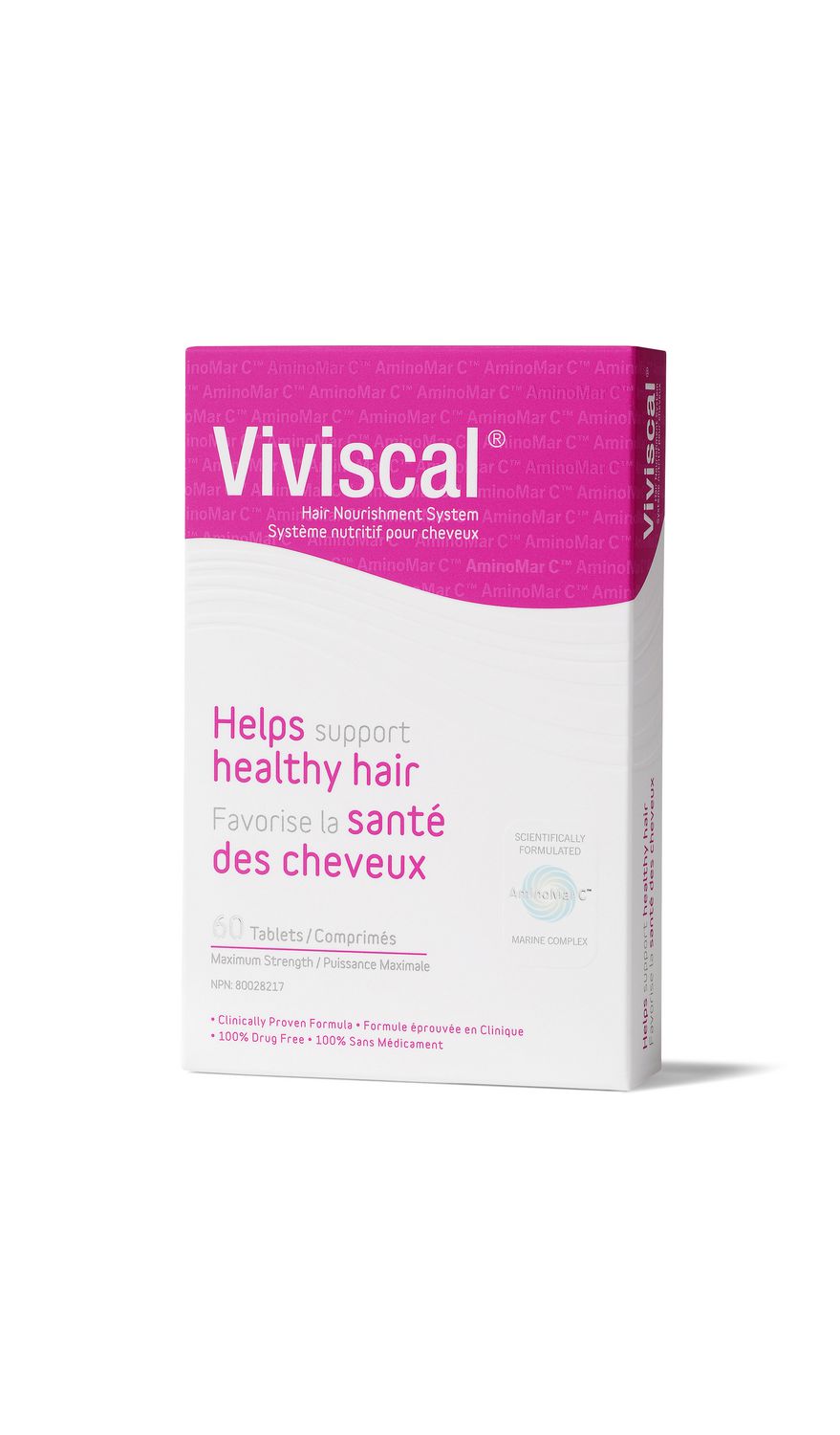 Viviscal® Maximum Strength Hair Nourishment System - 60 Tablets ...