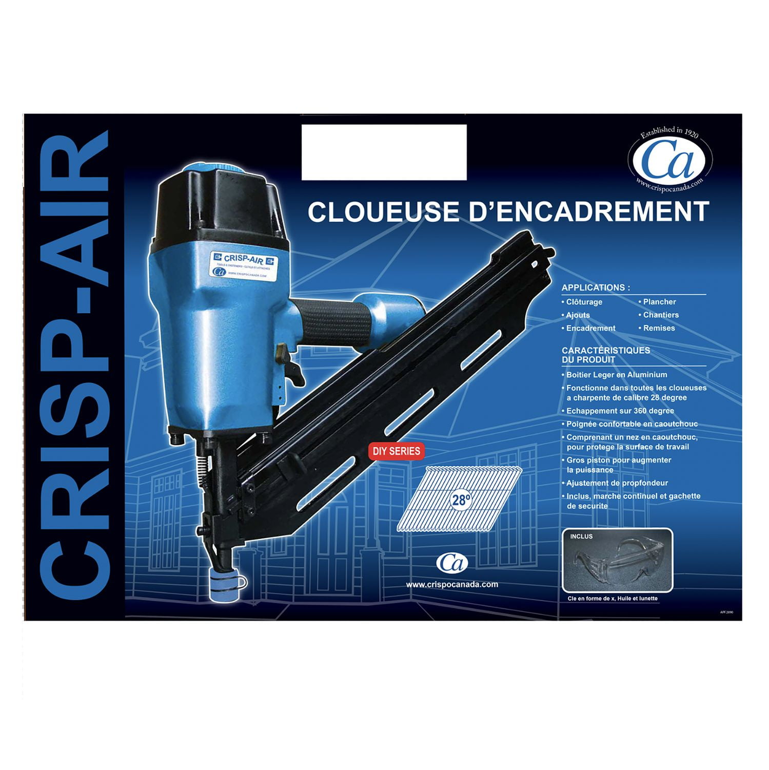 CRISP AIR FRAMING NAILER DIY SERIES Walmart