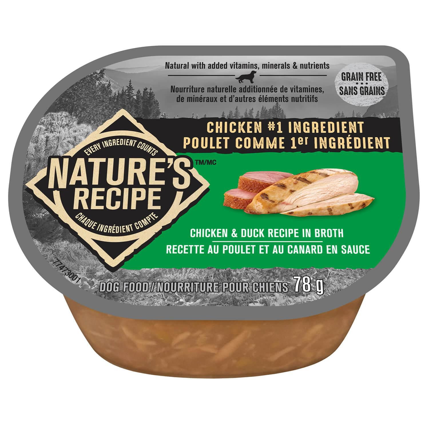 Nature s Recipe Chicken Duck Venison Wet Dog Food Variety Pack