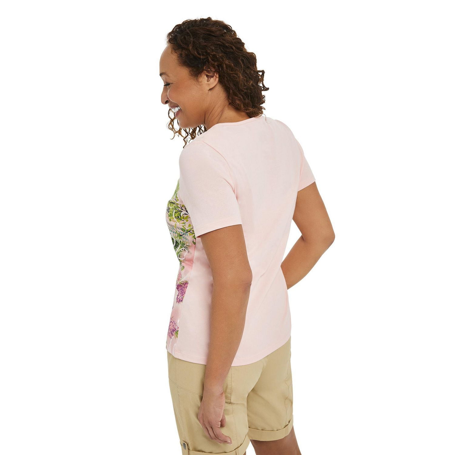 T-shirt imprimé à manches courtes Penmans pour femmes