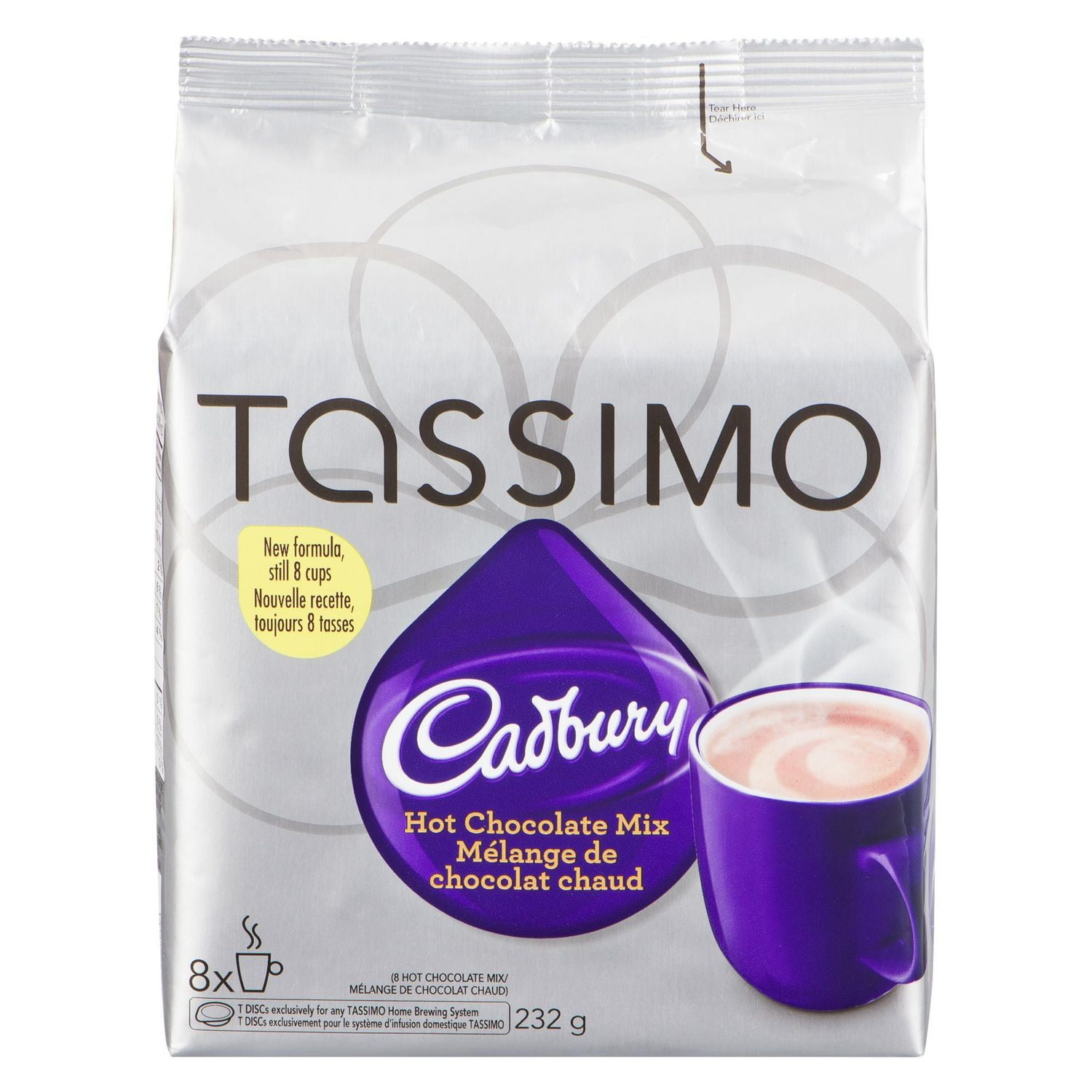 Tassimo Cadbury Hot Chocolate Single Serve TDiscs Walmart Canada