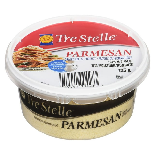 Tre Stelle Grated Parmesan Cheese Product