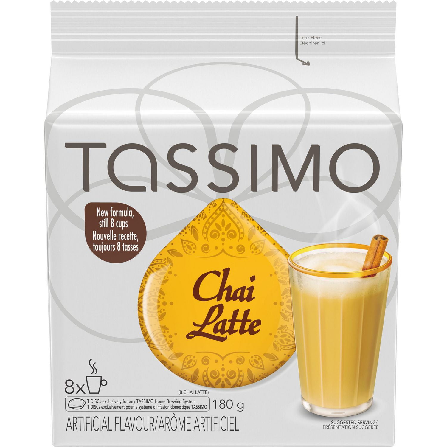 Tassimo Chai Tea Latte Single Serve TDiscs Walmart Canada