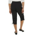 thumbnail image 3 of Penmans Women's Rib Waistband Capri, 3 of 6