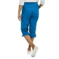 thumbnail image 3 of Penmans Women's Rib Waistband Capri, 3 of 6