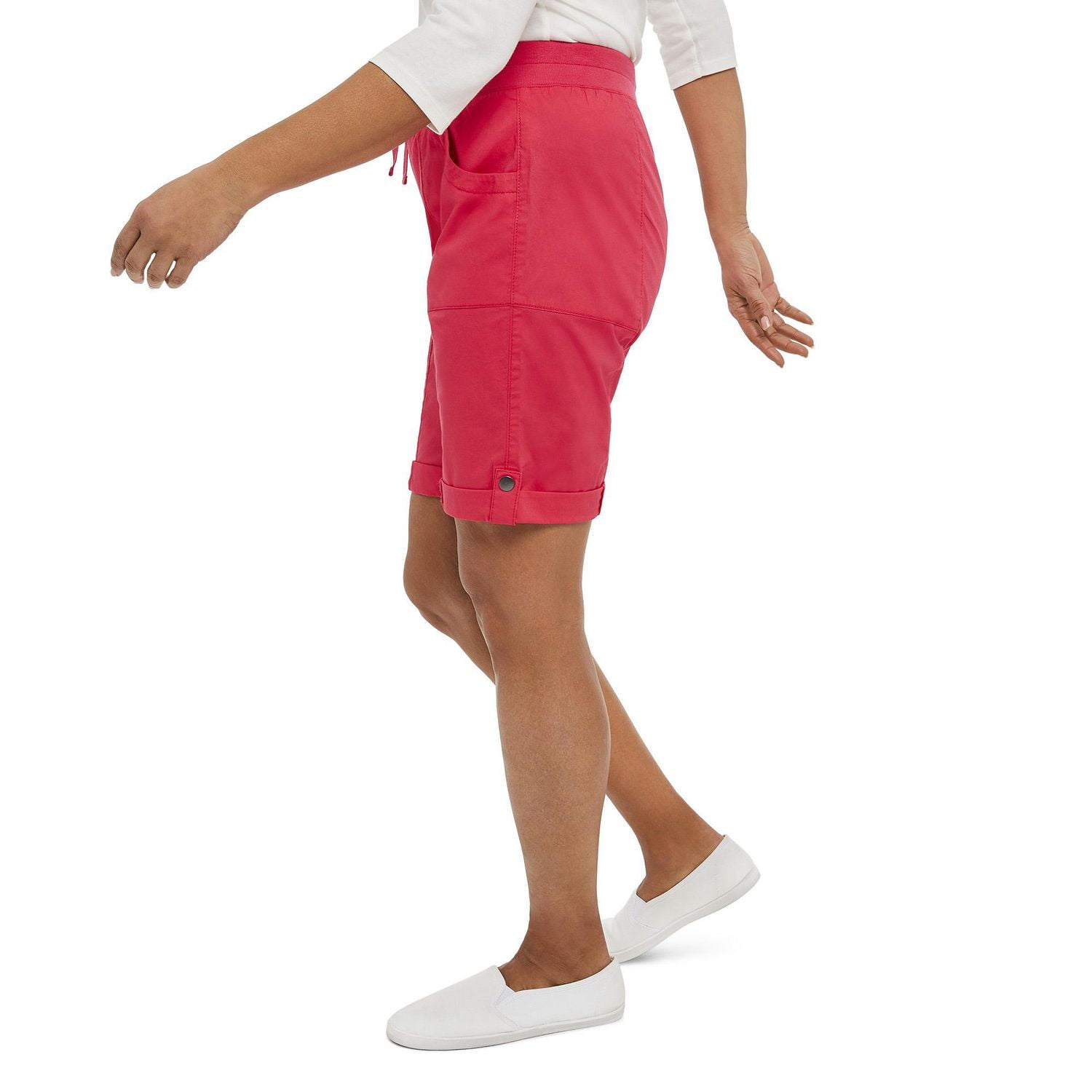 Short avec ceinture montée côtelée Penmans pour femmes