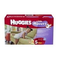 thumbnail image 3 of Huggies Little Movers Diapers Giant Pack, 3 of 4